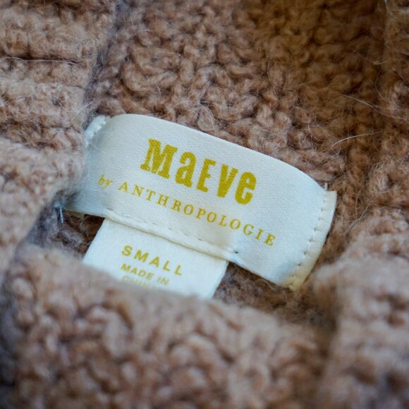 Anthropologie Maeve Athena Sweater Size S - Tan - Picture 12 of 16